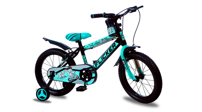 Super Zeb Kids Bicycle – Stylish & Durable with Trainer Wheels (2-4 years Old)