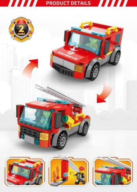 BLOCKS FIRE RESCUE TOY