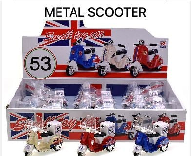 DIE CAST SCOOTER BOX