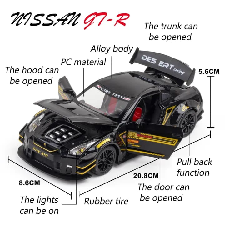 METAL NISSAN CAR TOY