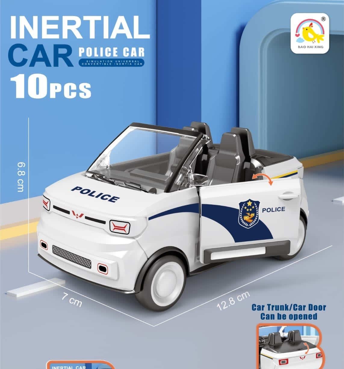 POLICE INERTIAL CAR BOX