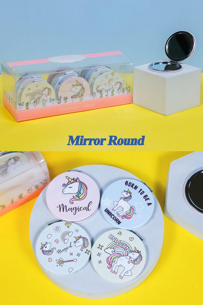 ROUND FOLDING MIRROR