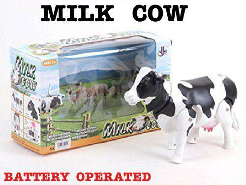 Battery-Operated Milk Cow – Farmyard Fun in Motion!