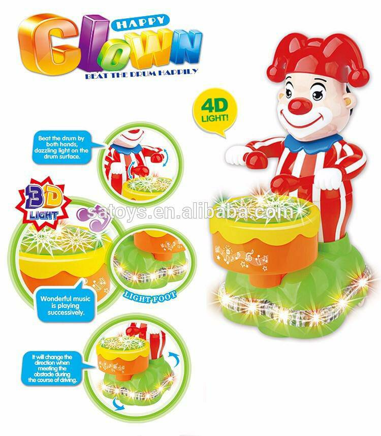 Happy Clown – Musical Drumming Toy with Lights & Motion!