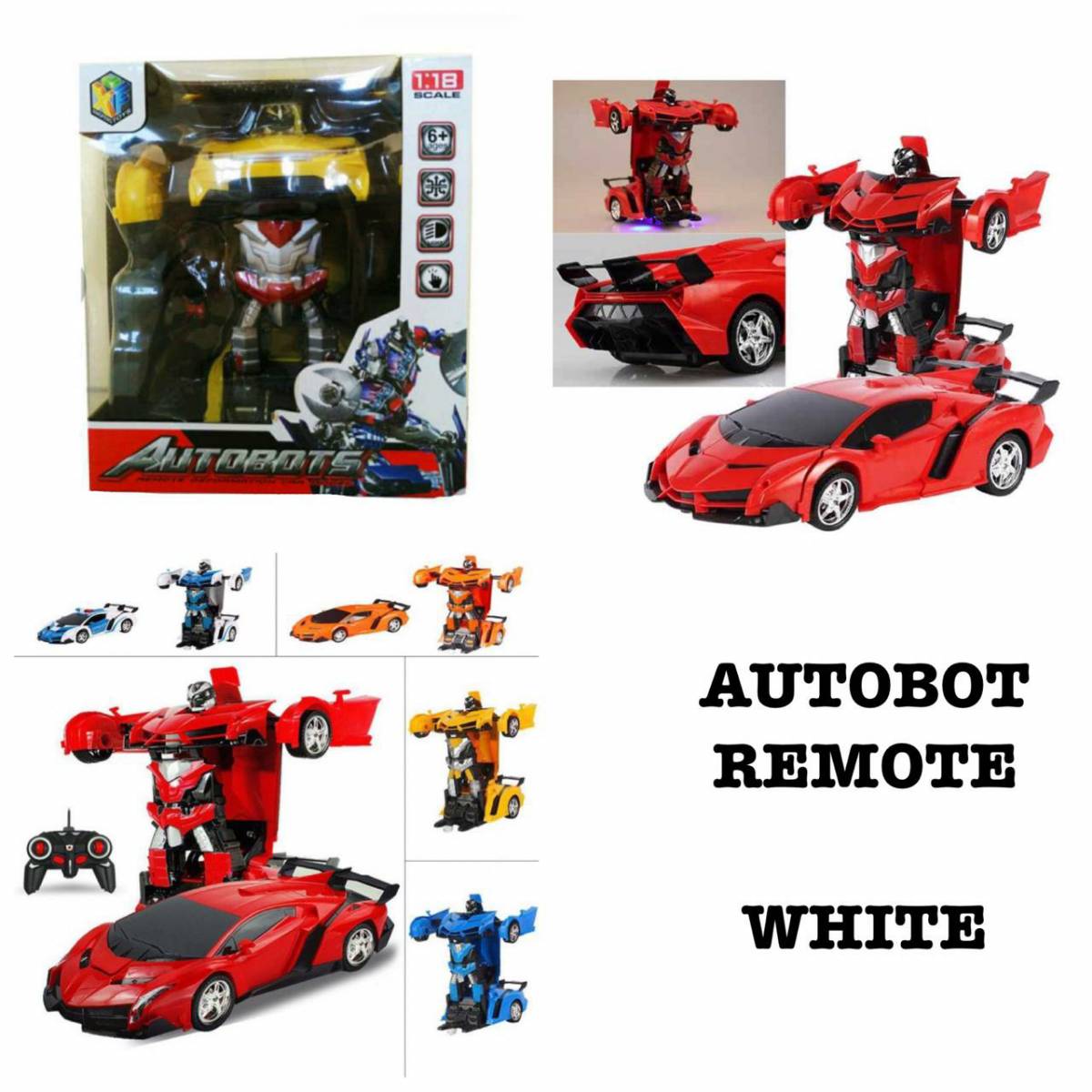 Deformation R/C Transforming Car