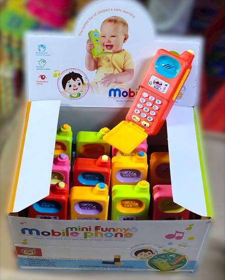 Pocket Pals: Mobile Mini Funny Phones (12 PCS)