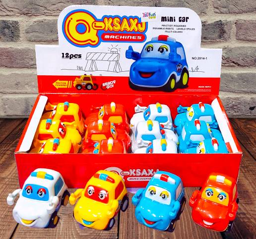 Q-KSAXU Cruisers: Mini Car Mania ()12 PCS BOXp