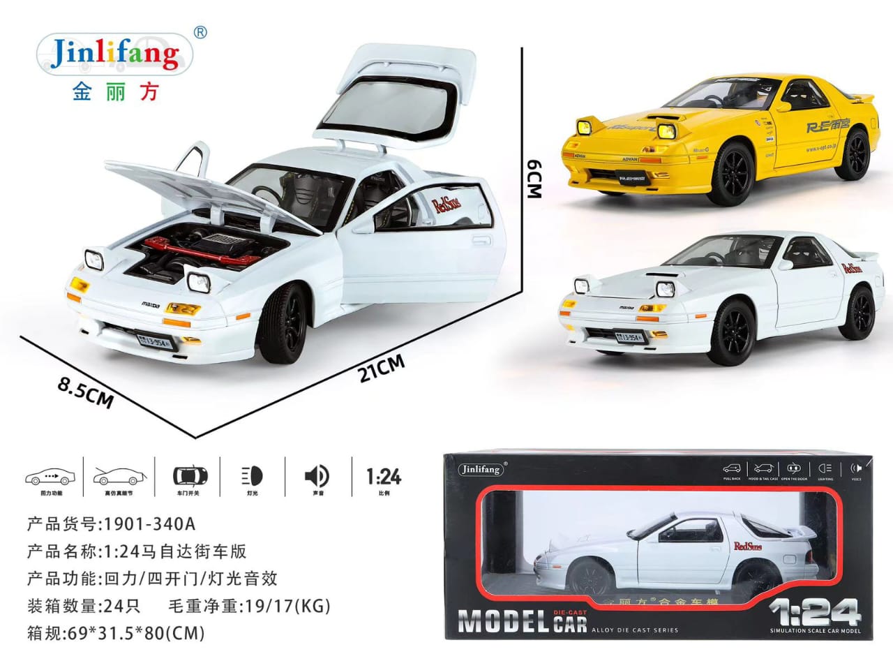 Metal Mazda Car