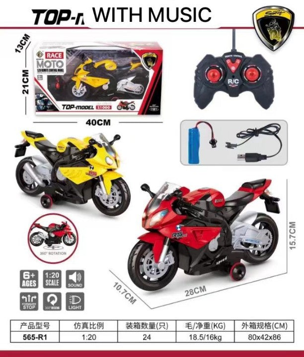 Remote-Controlled Moto Racer