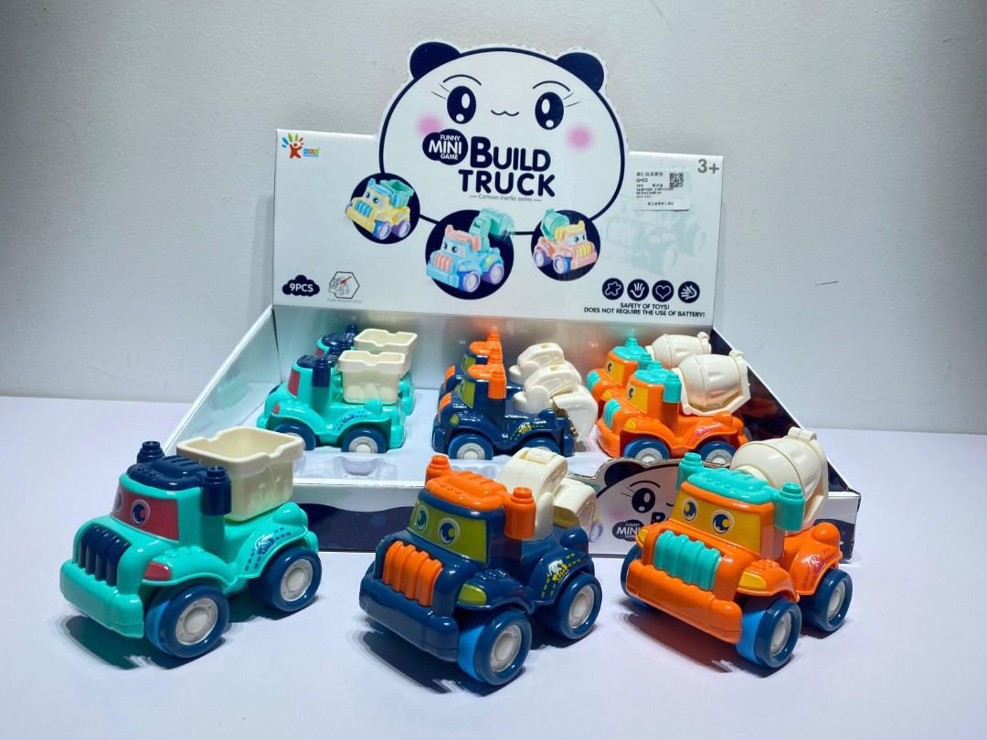 *"Mind Build Truck – 9 Pieces Construction box Set"*