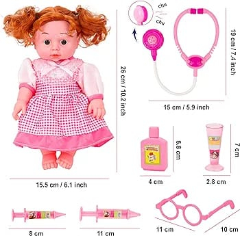 My Honey’s Baby – Doctor Playset Doll!