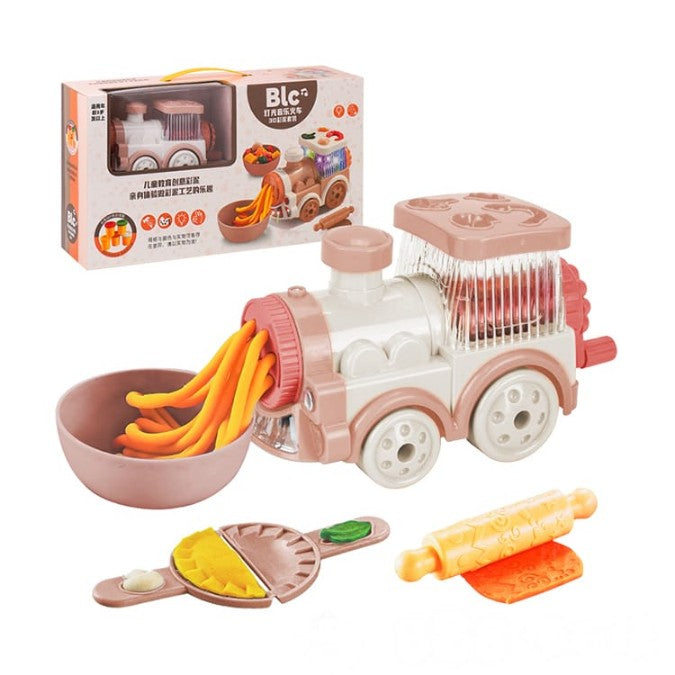 DIY Clay Train Set