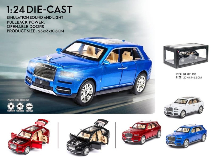 Metal Rolls Royce Cullinan