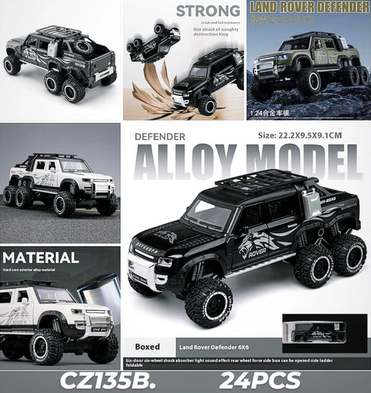 Metal 6×6 Land Rover Defender