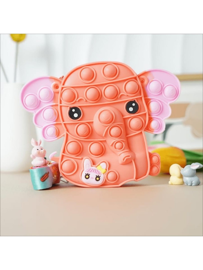 Jumbo Elephant Pop-It Bag