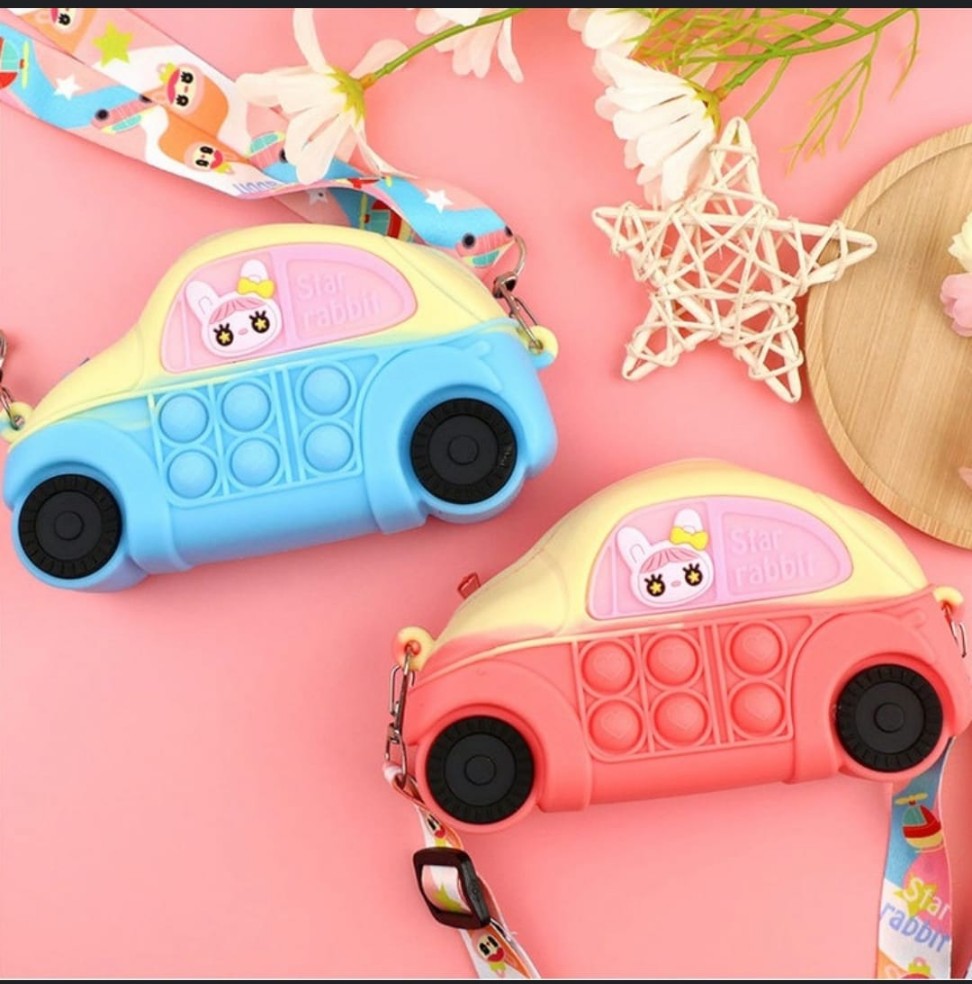 Racing Car Pop-It Bag