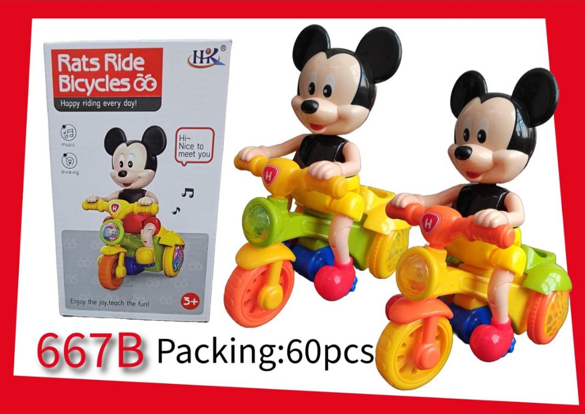 Musical Biking Mouse – Fun on Wheels