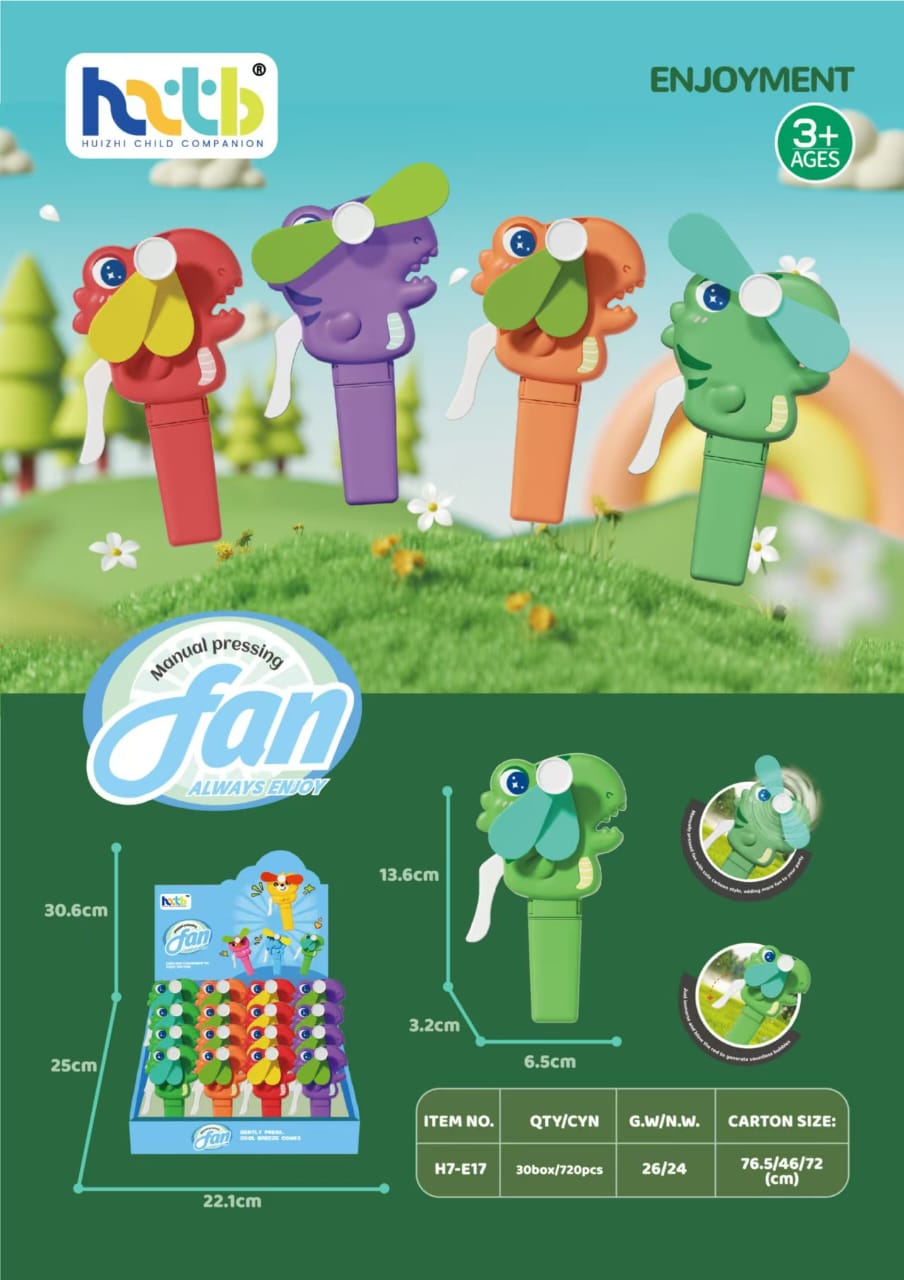 DinoBreeze FunFan – Roar & Refresh!