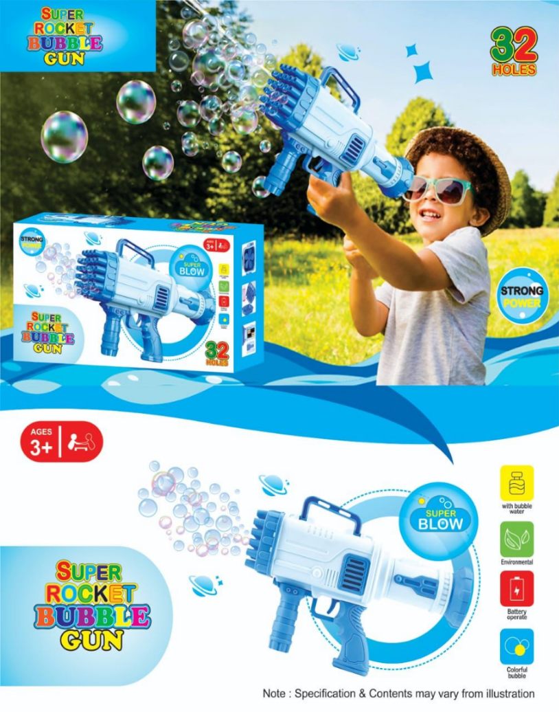 ROCKET BUBBLE GUN