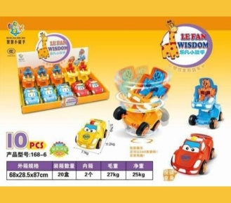 Le Fan Robot Car Toy Box