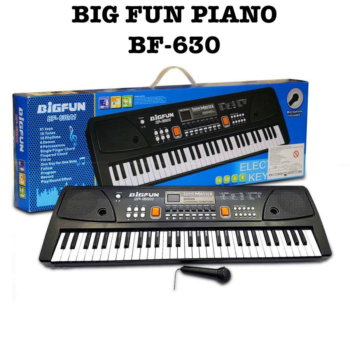 Big Fun Piano BF-630A1 – Mini Keyboard Toy for Beginners | Musical Keyboard for Kids | Buy from Best Online Toy Store | Low Price Toys Online at Best Online Toy Shop | Available on Top Online Toy Stores & Best Websites to Buy Toys
