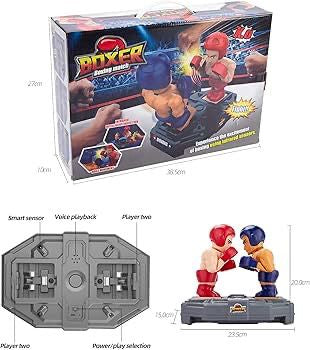 Boxer Boxing Match Set – Fun electronic boxing toy game for kids, available at the best online toy shop. Great indoor sports toy at low price toys online. One of the best websites to buy toys and good online toy stores.