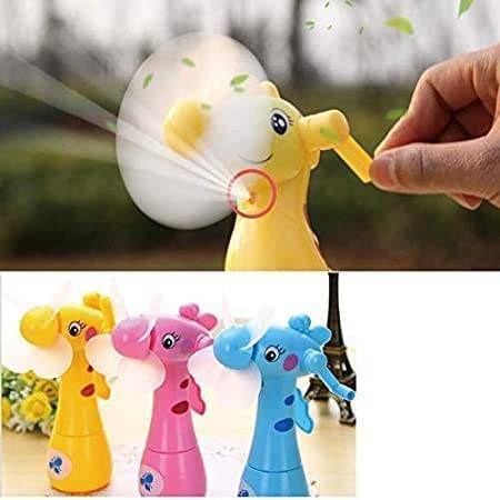 Colorful animal-shaped mini spray fans (box of 12) – fun handheld misting fans for kids and adults, available at online toy stores and perfect for toy store online shopping. Great pick for those looking to shop online toys and find cheap toys online.