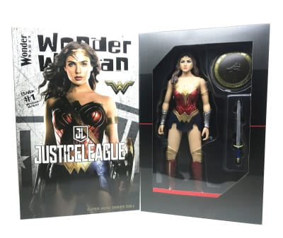 Realistic Wonder Woman action figure – buy toys online from the best toy shop online. Order toys online and find cheap toys online for kids and collectors.