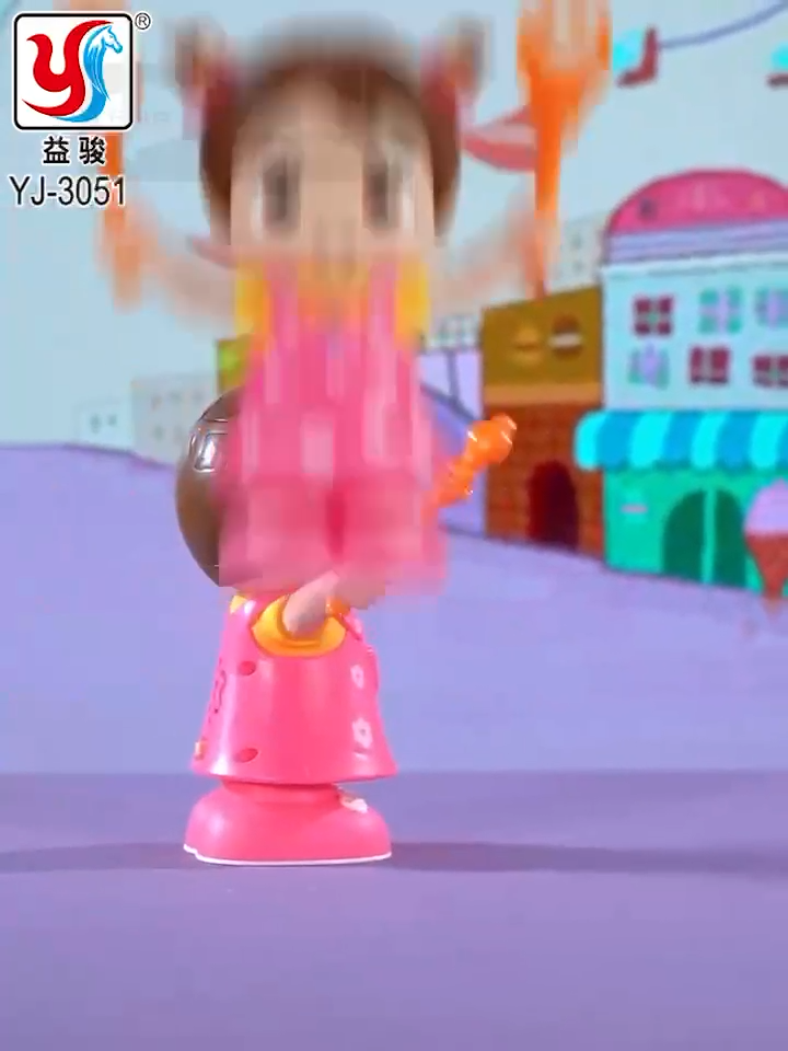 Flipping Action Girl – Interactive Stunt Toy