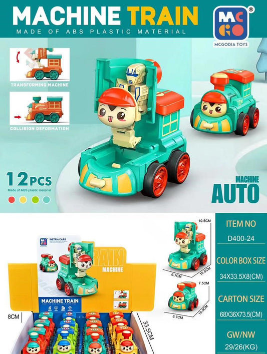 12 PCS MACHINE TRAIN BOX