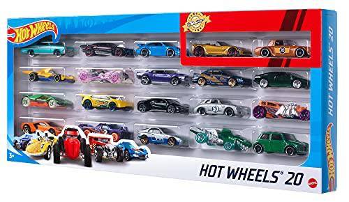 20 PCS HOT WHEELS SET