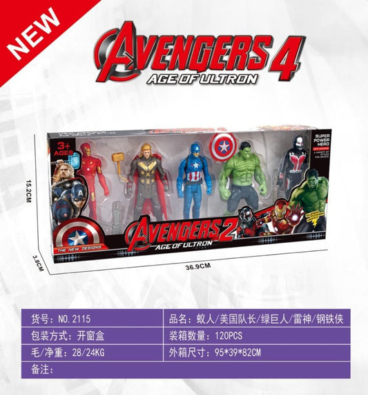 AVENGERS 5 IN 1 BOX