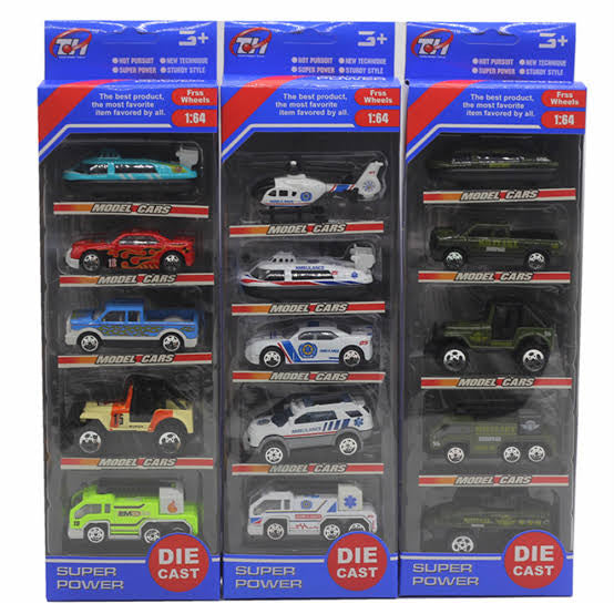 DIE CAST SUPER POWER 5 IN 1