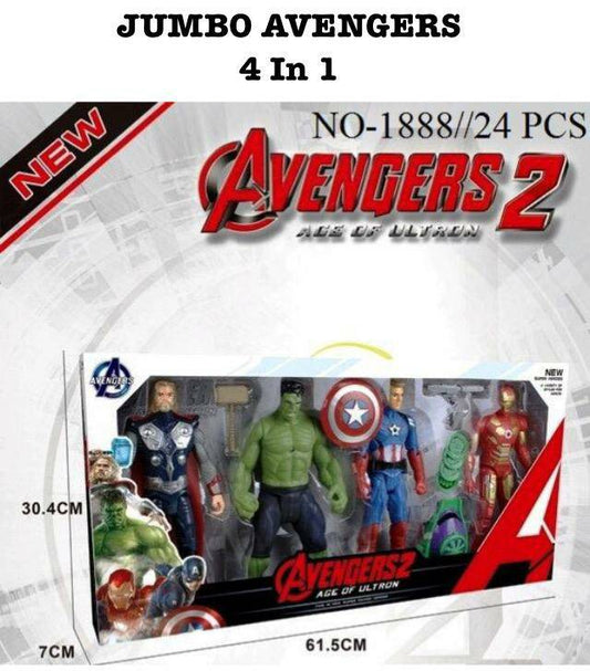 JUMBO AVENGERS 4 IN 1