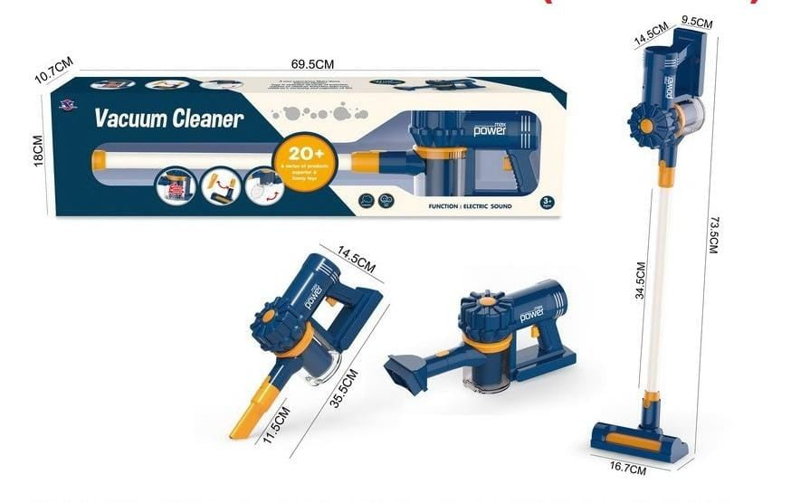 MEDIUM VACCUME CLEANER BLUE