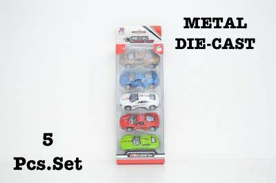 METAL DIE-CAST 5PCS SET TOY CAR