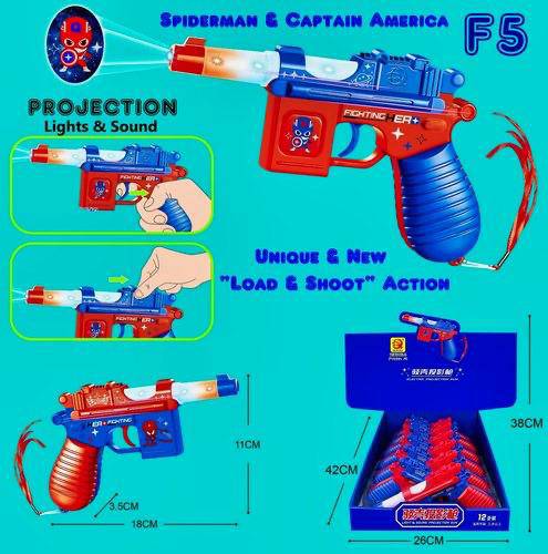 PROJECTION SOUND GUN BOX