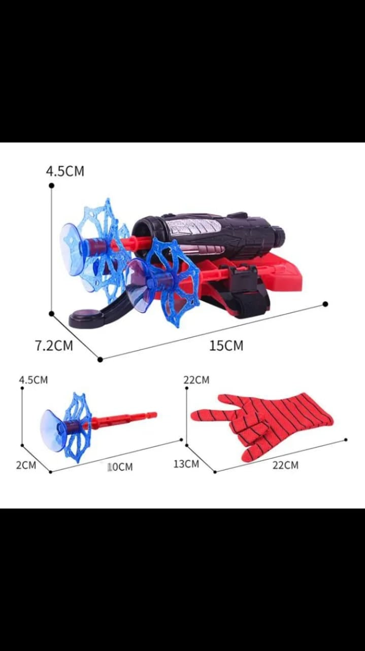 SPIDER-WEB WRIST LAUNCHER