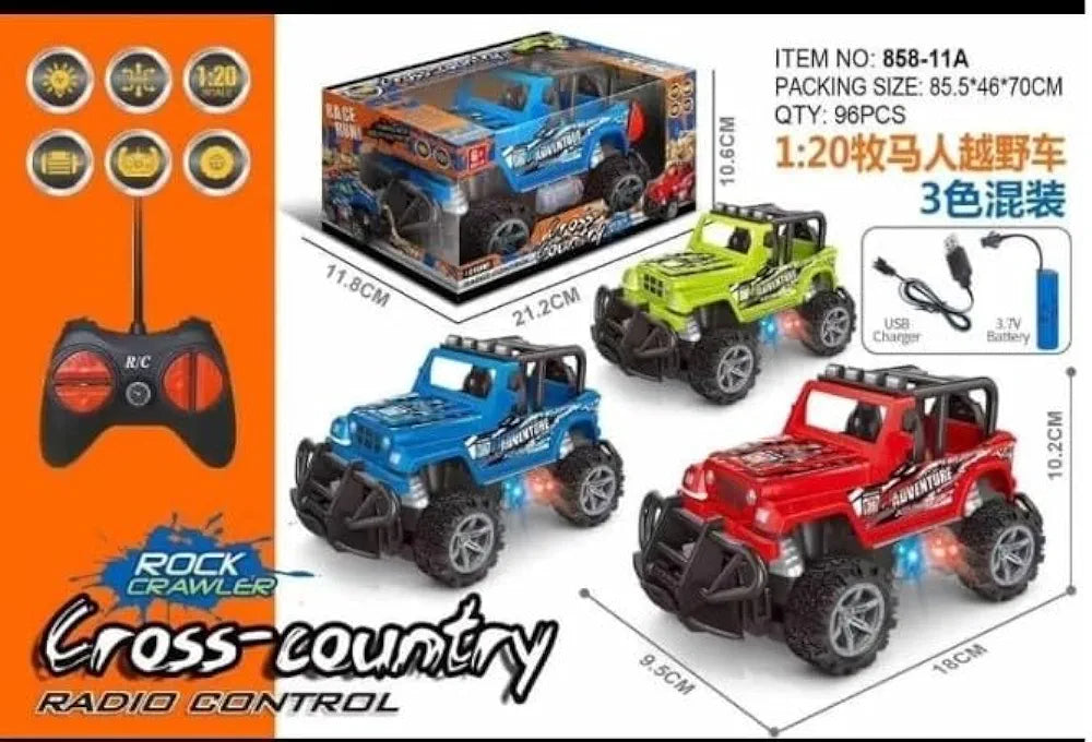 CROSS COUNTRY REMOTE CONTROL CAR