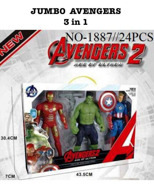 Jumbo Avengers 3-in-1