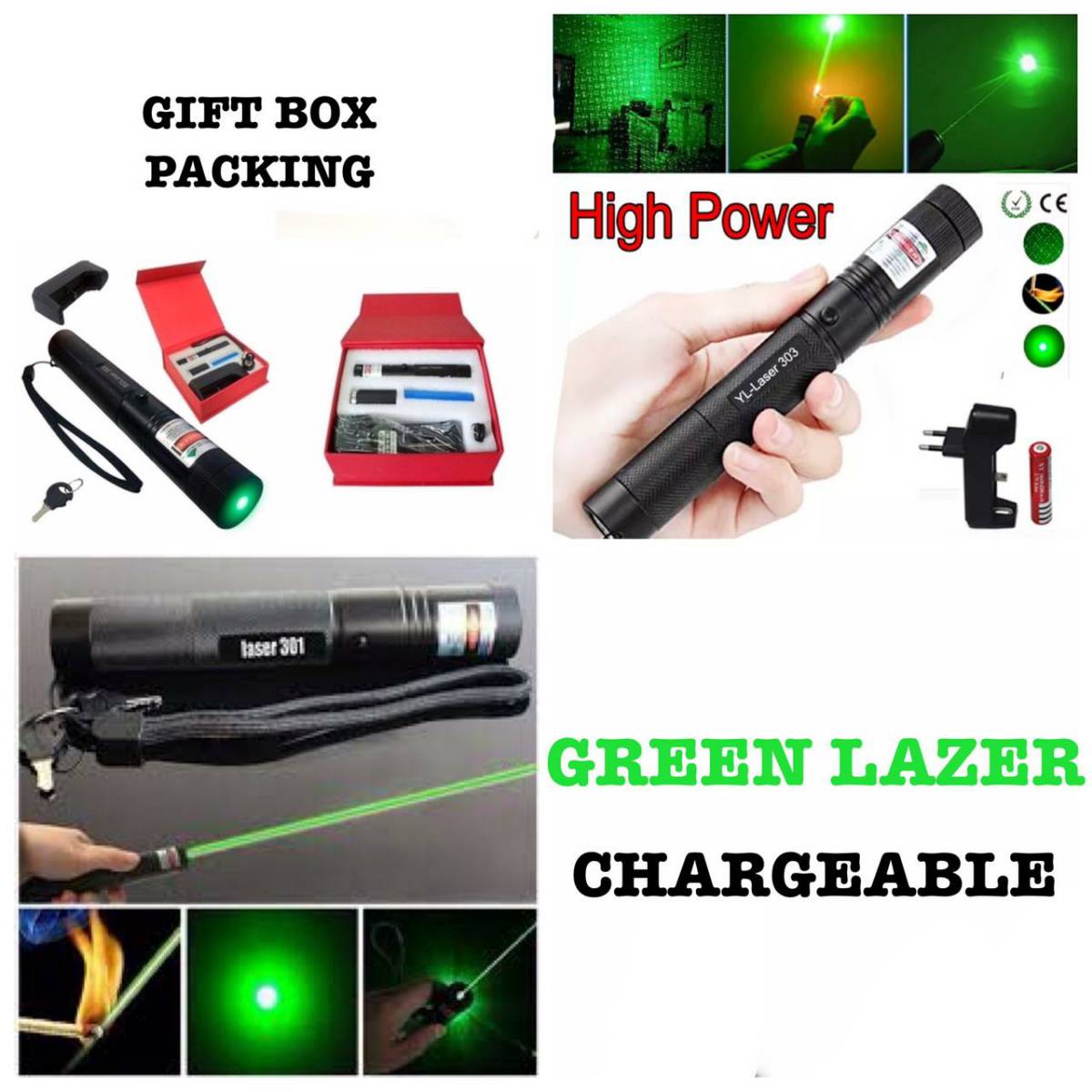 Chargeable Laser