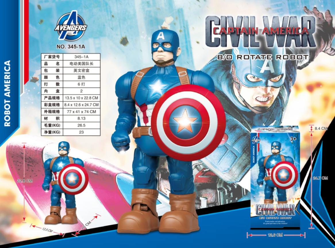 Robot Captain America: The Shielded Sentinel