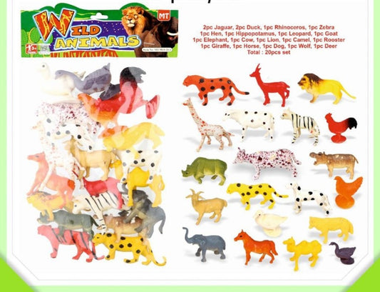 20 PCS ANIMAL SET