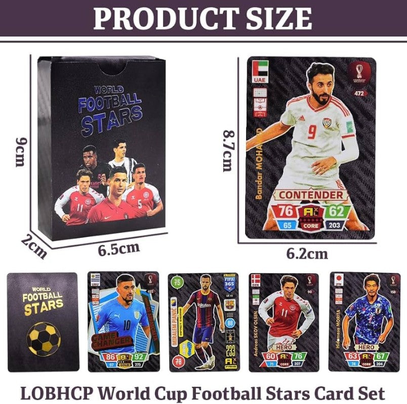 WORLD FOOTBALL CARDS