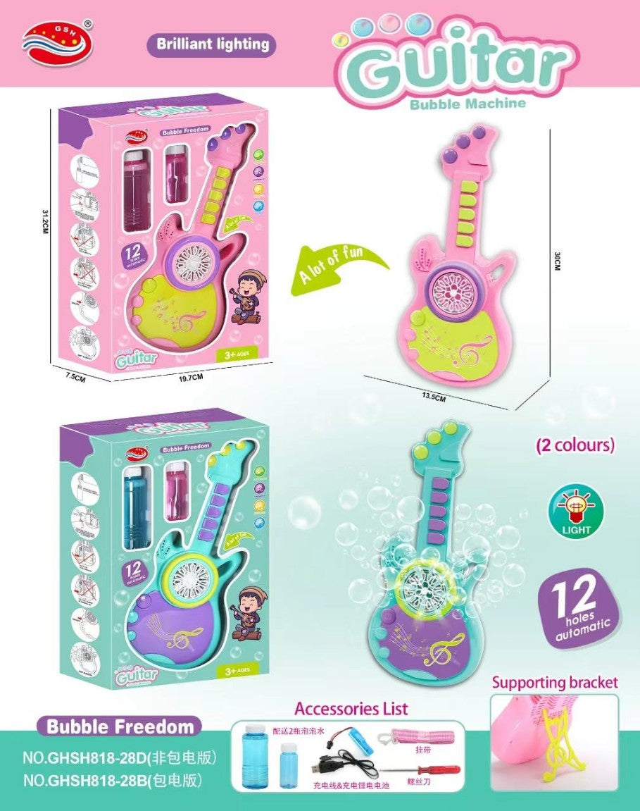 Bubble Guitar: Play and Pop with Every Strum