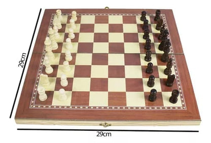 Small Wooden Chess