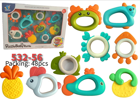 Puzzle Baby Rattle