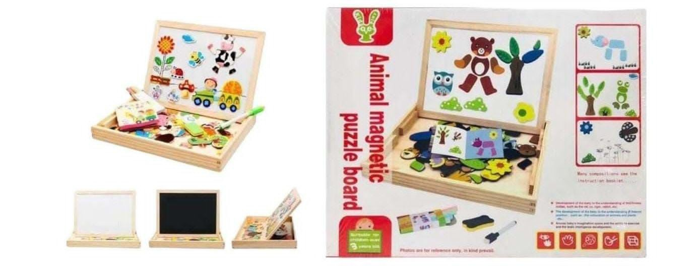 Animal Magnetic Puzzle Board