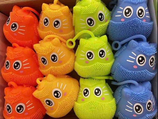 Puffer Owl – Squishy & Soft Expandable Owl Toy with Surprise Stretch