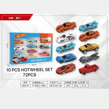 10 PCS Hot Wheels Set